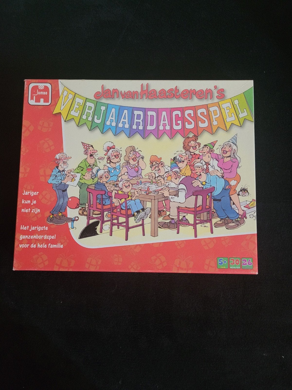 Jan van Haasteren's Verjaardagsspel - Ganzenbord, Drie of vier spelers, Ophalen of Verzenden, Gebruikt, Jumbo