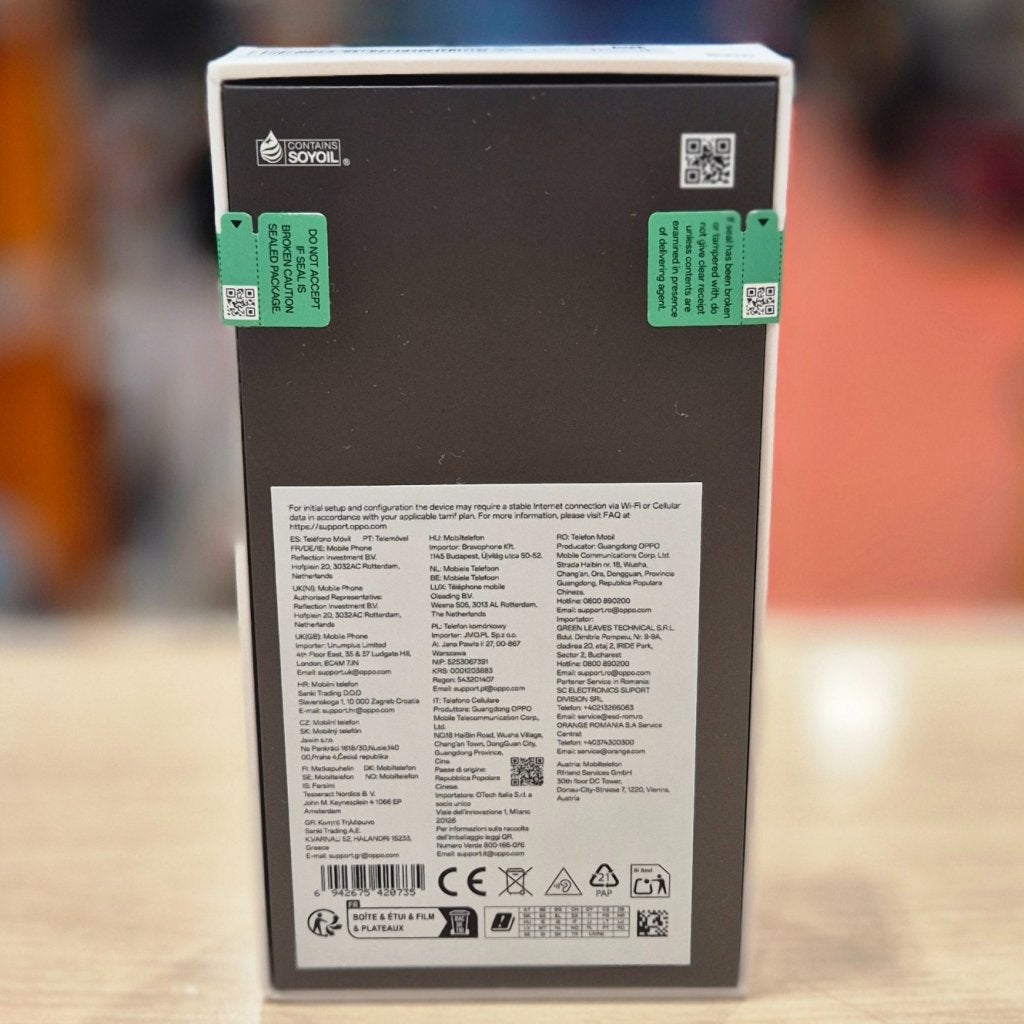 Oppo Hasselblad Find X10 Mist grey 256gb nw gesealed in doos, Oppo, Nieuw, Support@oppo.com, No.18 Haibin Road
Wusha Village, Chang'an Town
Dongguan, Guangdong
China