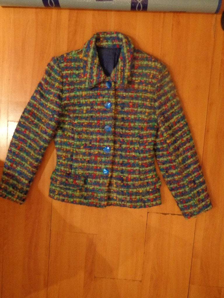 Jasje / colbert / blazer gekleurd, Maat 38/40 (M), Meerkleurig, Ophalen of Verzenden, Zo goed als nieuw