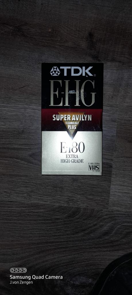 TDK EHG 180 VHS Videoband - Nieuw in verpakking, Ophalen, Nieuw in verpakking