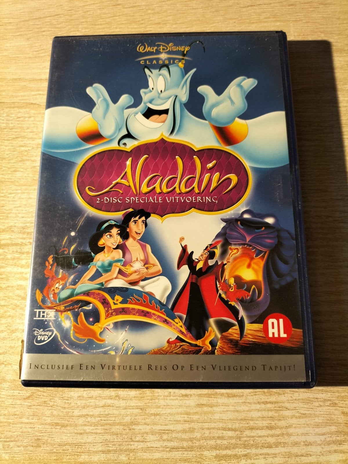 Aladdin 2 disc, Ophalen of Verzenden