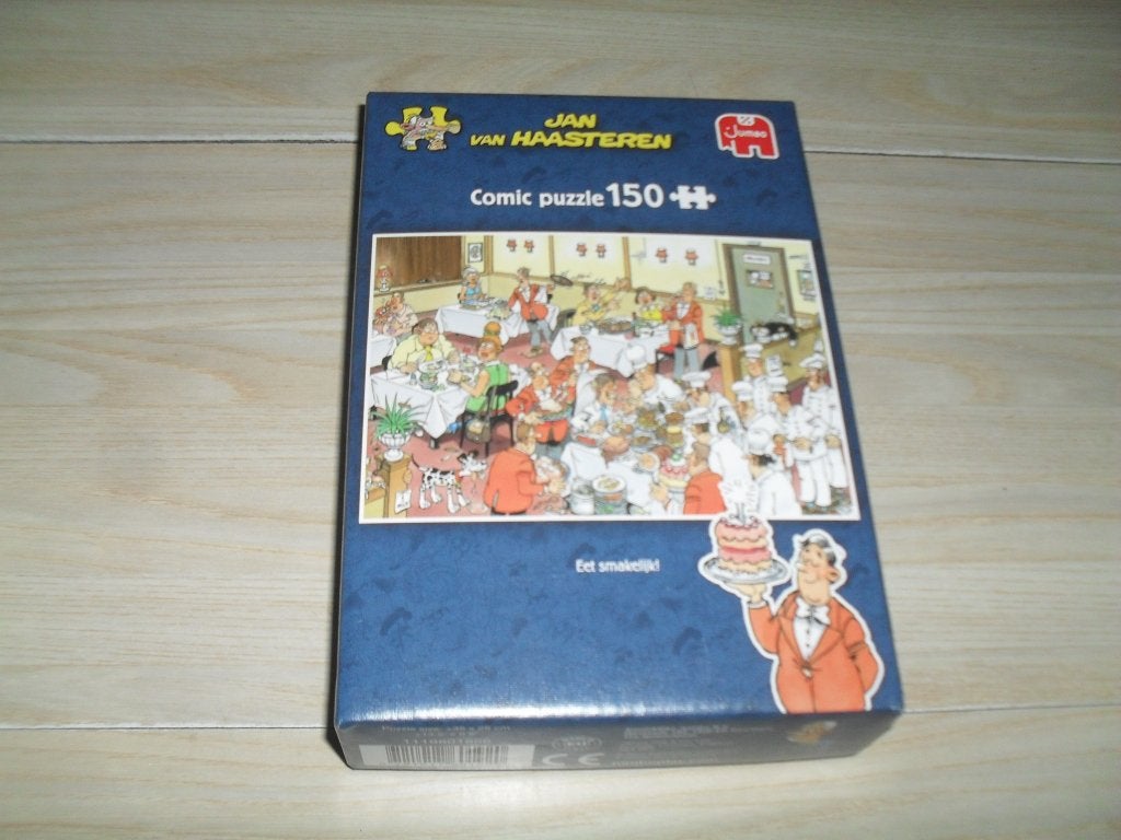 Jan van Haasteren puzzle 150 stukjes Eet smakelijk! Nieuw, Ophalen, Minder dan 500 stukjes, Nieuw, Legpuzzel