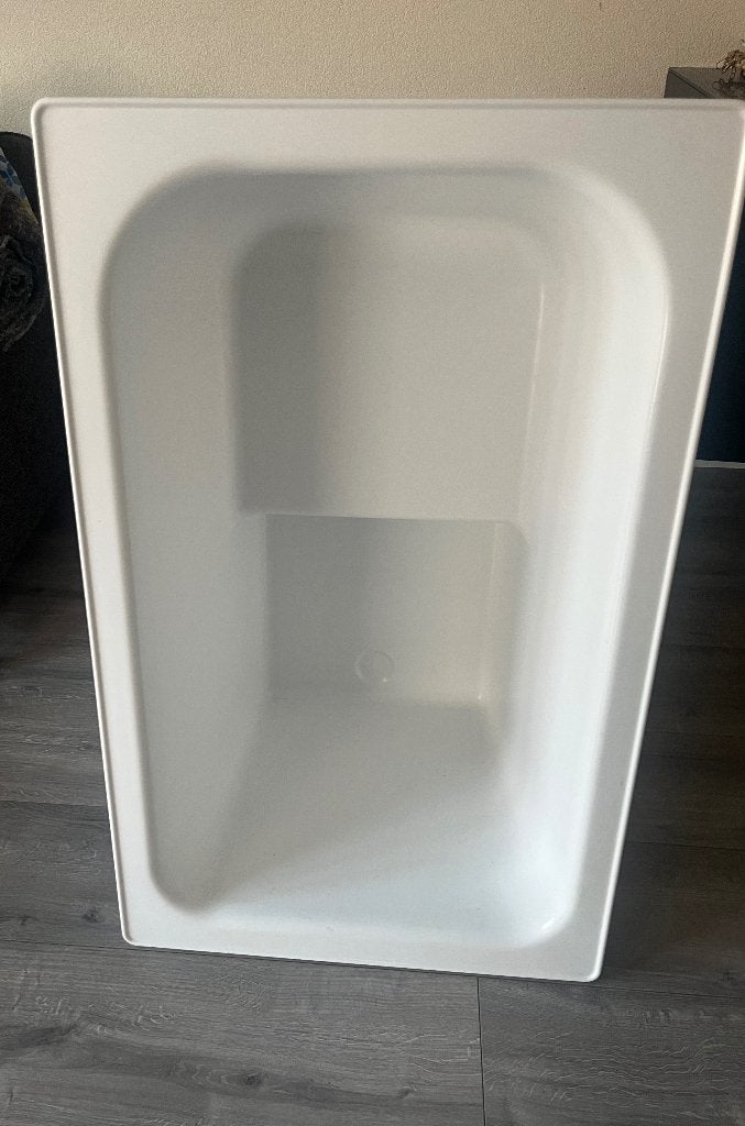 Plastic zitbad mag voor elk aannemelijke prijs weg, Ophalen, Gebruikt, Overige typen, 50 tot 100 cm