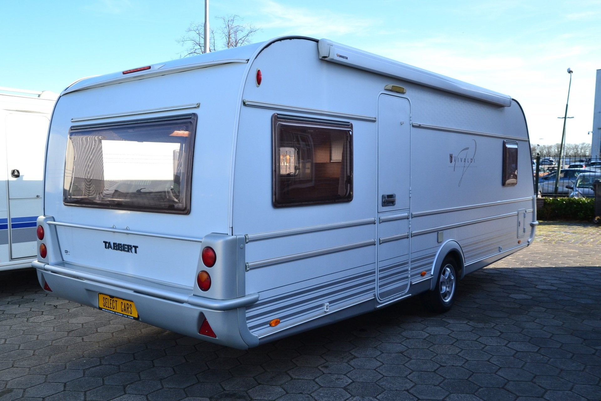 Tabbert Vivaldi 560 TD - Luifel - Frans bed - 4 slaap plaats, Bedrijf, Info@selectcars.nl, 5 tot 6 meter, Tot en met 4