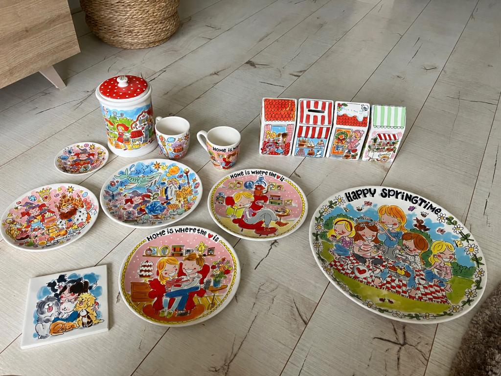 Blond Amsterdam Mooie Set - Efteling/Home/Tegel, alles nieuw, Ophalen, Zo goed als nieuw, Versiering, Verjaardag