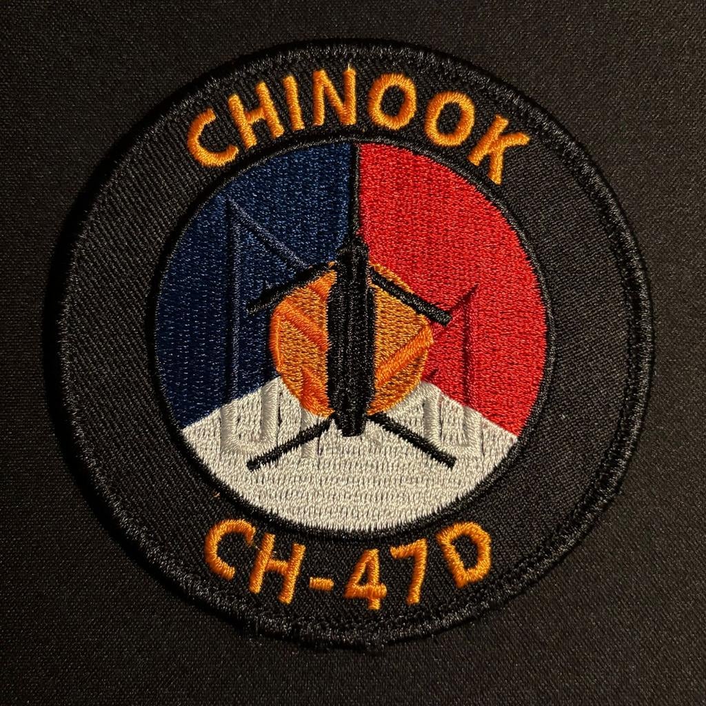 RNLAF 298sqn NMM Chinook Patch, Ophalen of Verzenden, Luchtmacht, Nederland, Embleem of Badge