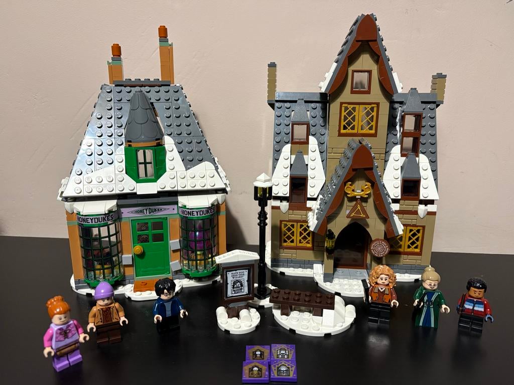 Lego Harry Potter 76388 Zweinsveld Dorpsbezoek Compleet, Harry Potter, Ophalen of Verzenden, Zo goed als nieuw, Complete set