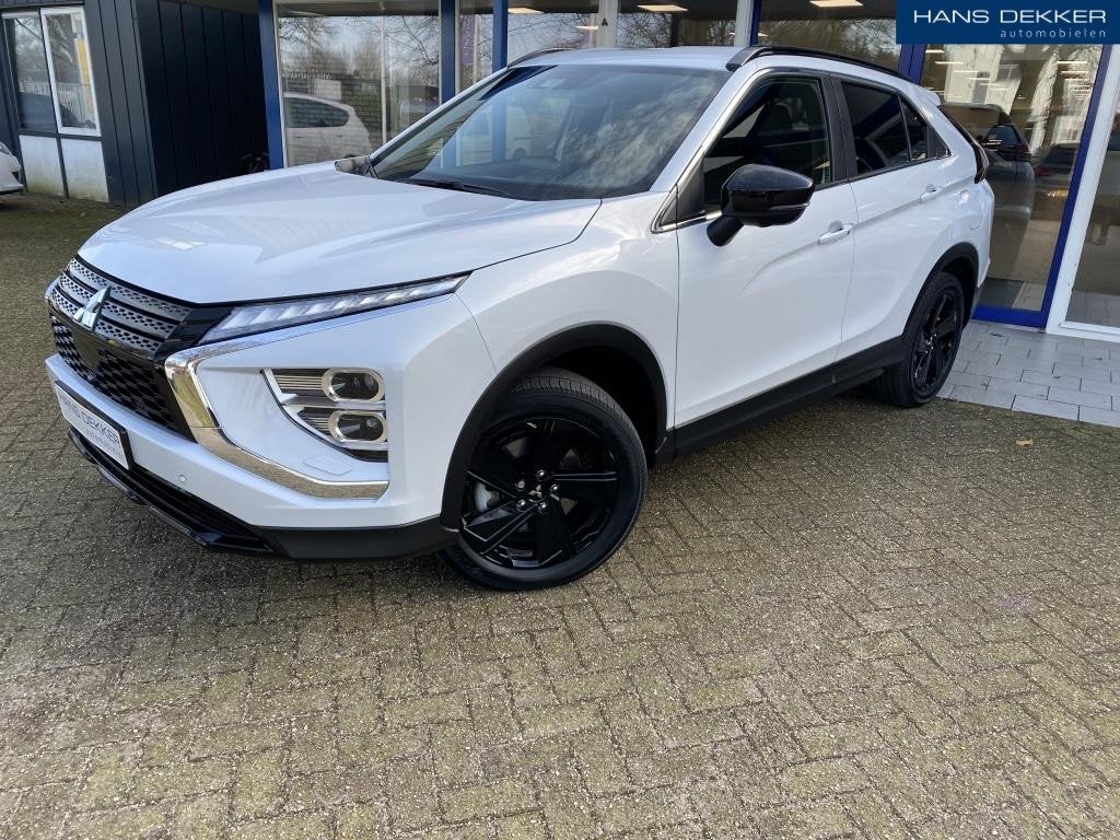 Mitsubishi Eclipse Cross Automaat navigatie le 2.4 PHEV Blac, Auto's, Mitsubishi, Bedrijf, Te koop, Eclipse Cross, 360° camera