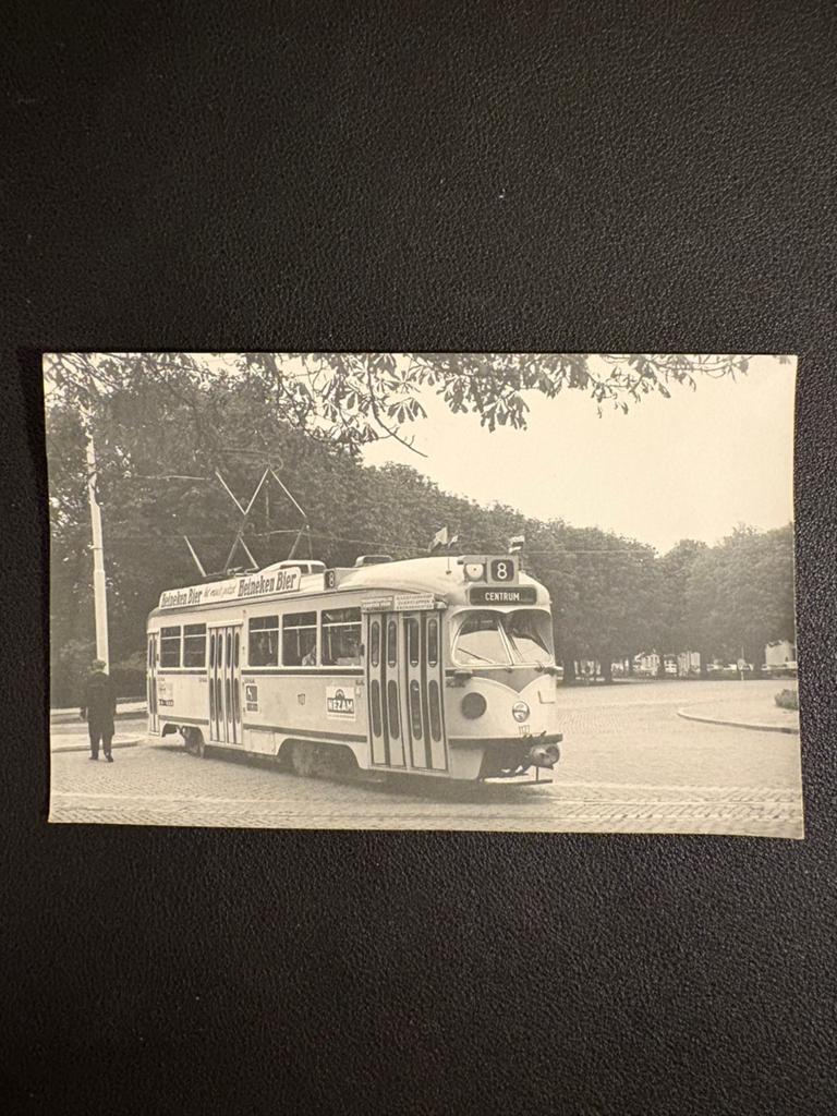 Originele foto HTM 1127 (1968), Ophalen of Verzenden, Gebruikt, Tram