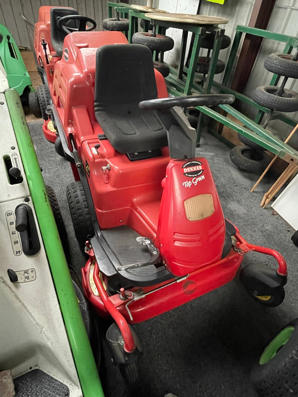Gianni Ferrari Zitmaaier - 12,5 HP Briggs & Stratton, Ophalen, Gebruikt, Benzine