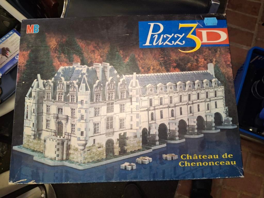 Mb puzzel 3 D, Ophalen of Verzenden, Minder dan 500 stukjes, Zo goed als nieuw