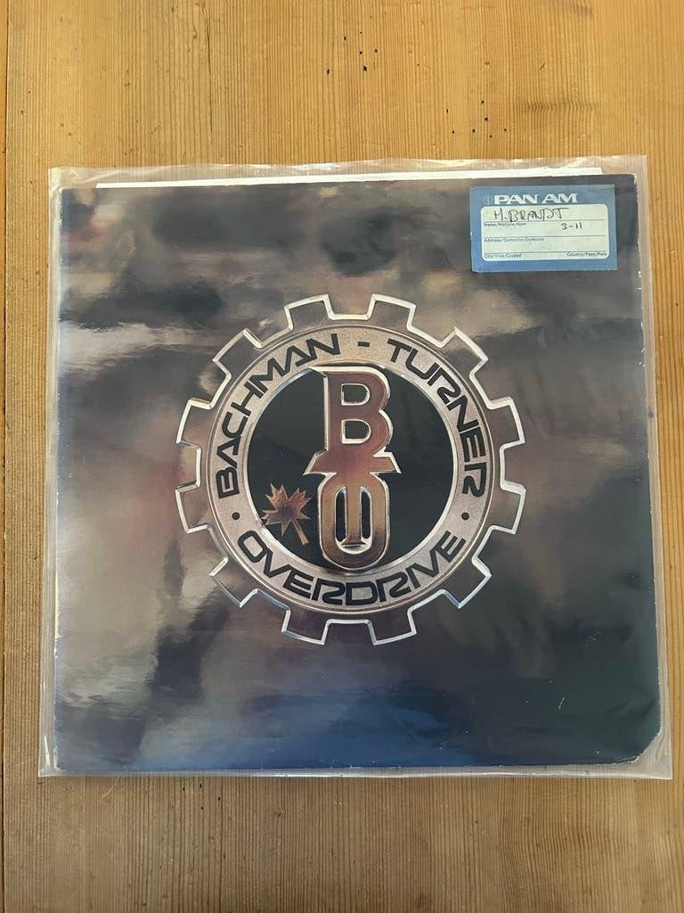 Bachman-Turner Overdrive - Overdrive LP, LP, Gebruikt, Ophalen of Verzenden, Classic Rock