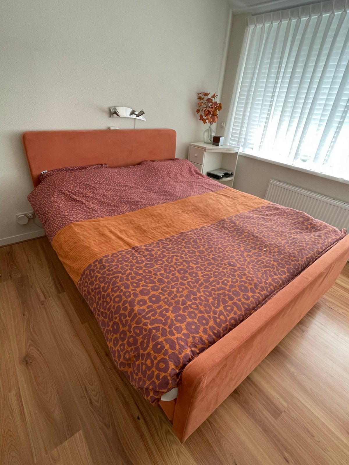 Tweepersoonsbed 160x200 met elektrisch verstelbaar deel, Ophalen, Tweepersoons, 200 cm, 160 cm