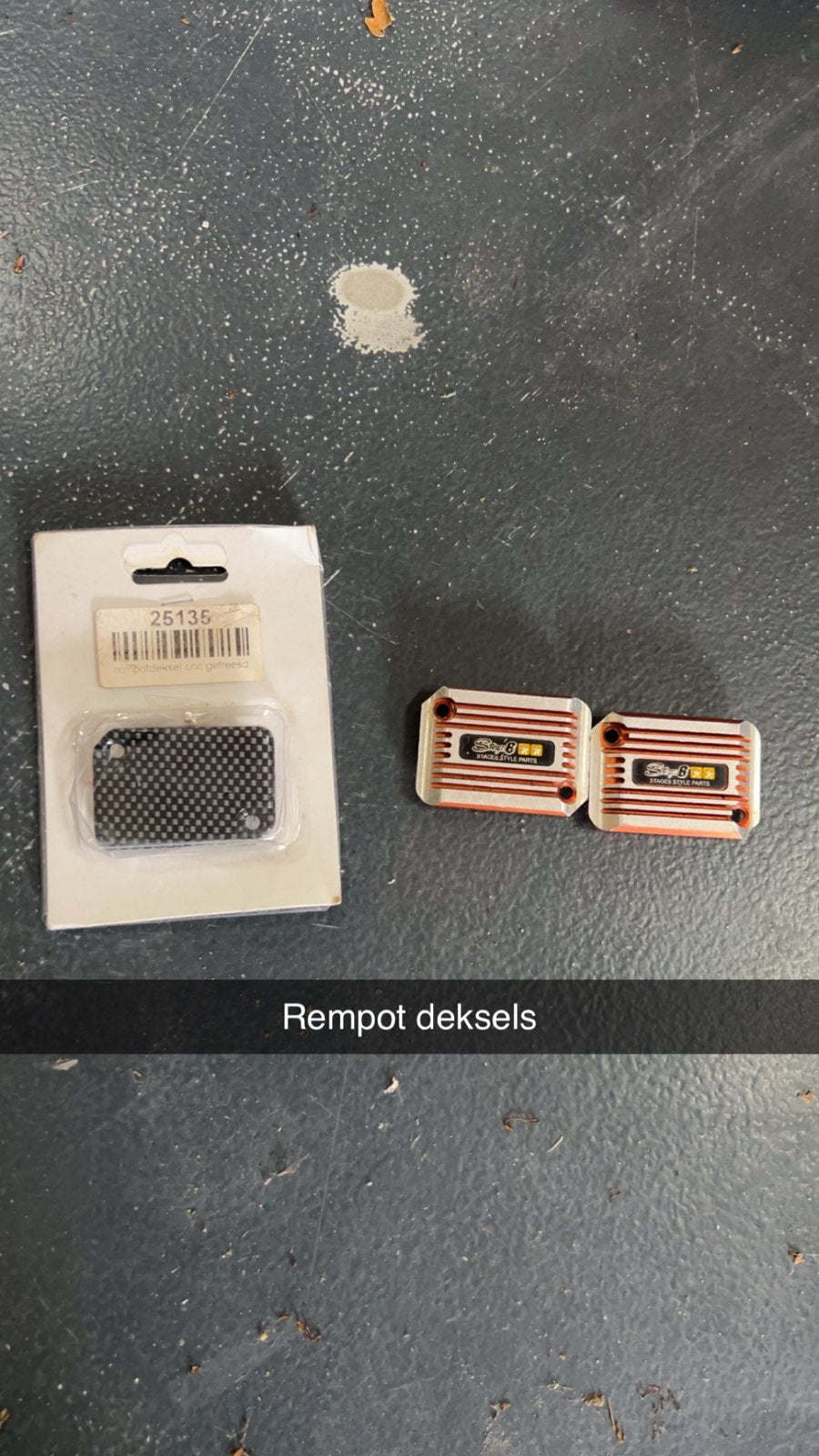 Remreservoir deksels - Stage6 Style Parts, Ophalen, Nieuw