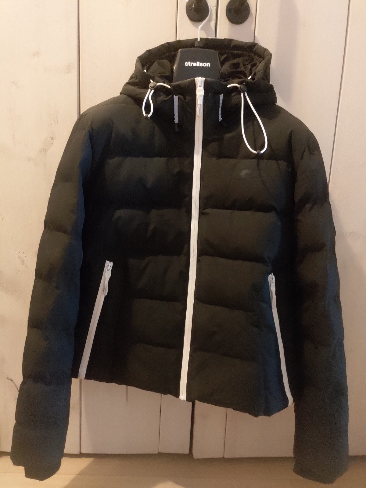 Superdry jas zwart maat 40, amper gedragen, Maat 38/40 (M), Superdry, Zwart, Ophalen of Verzenden