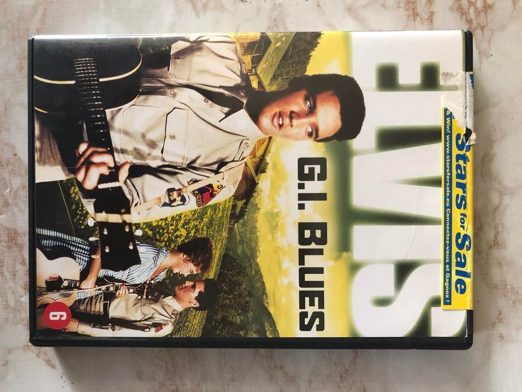 Dvd Elvis G.I. Blues, Alle leeftijden, Ophalen of Verzenden, Zo goed als nieuw, Komedie