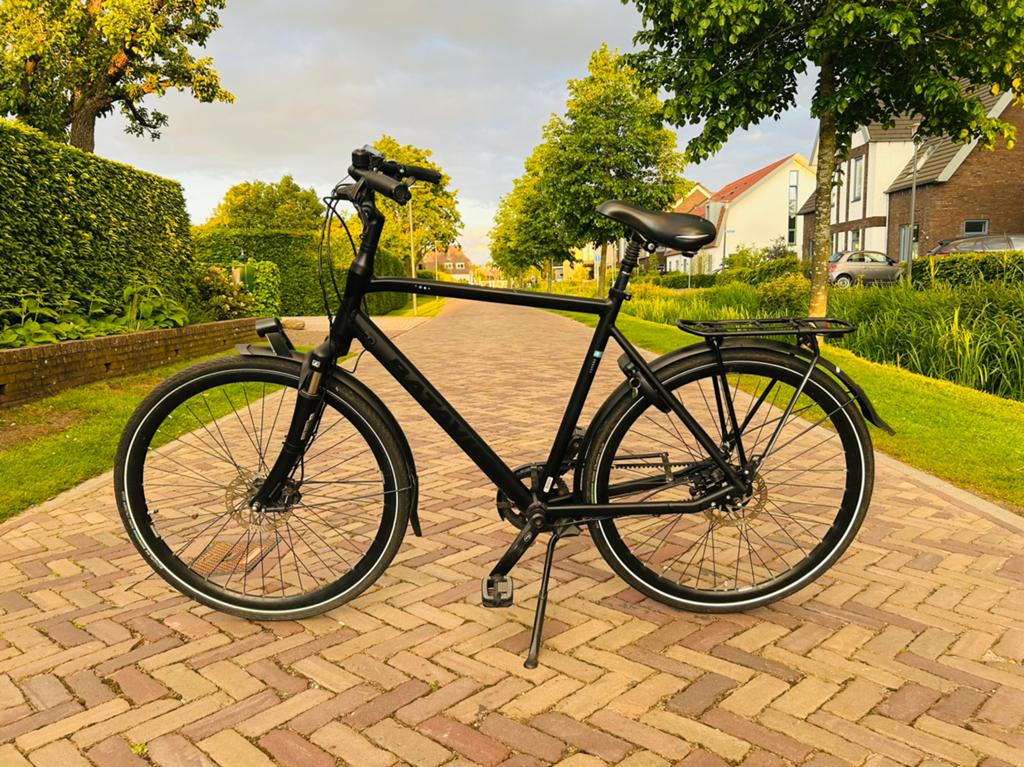 Batavus Combo | Herenfiets | Carbon Beltdrive | Alfine | 57C, Ophalen, Gebruikt, Versnellingen, Batavus
