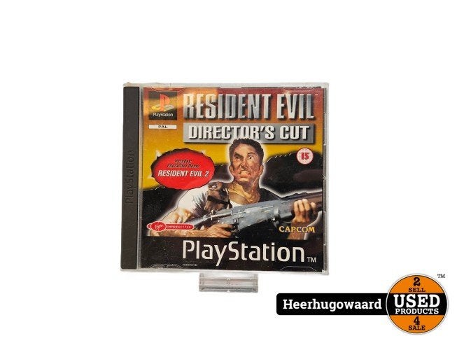 PS1 Game: Resident Evil Director's Cut 2 Disc Compleet, Sony, Zo goed als nieuw, Support@sony.com, 1-7-1 Konan, Minato-ku
Tokyo 108-0075
Japan
