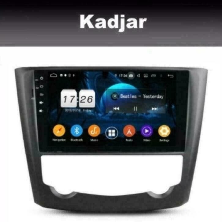 Renault Kadjar radio navigatie android 10 wifi dab+ carkit, Ophalen of Verzenden, Nieuw