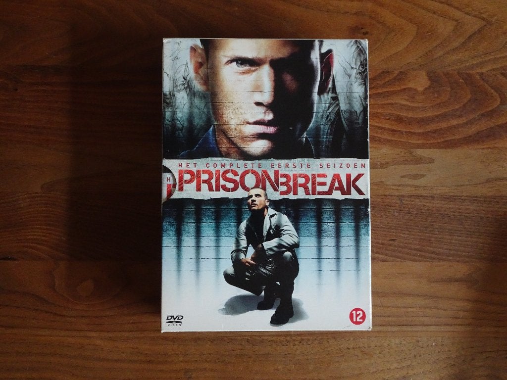 Prison Break seizoen 1 dvd, Vanaf 12 jaar, Ophalen of Verzenden, Gebruikt, Actie
