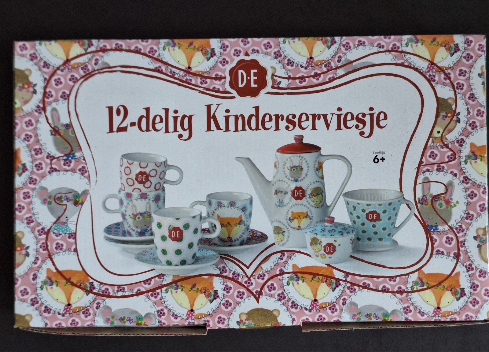 DE 12-delig Kinderserviesje - Nieuw in doos, Ophalen of Verzenden, Nieuw, Jongen of Meisje