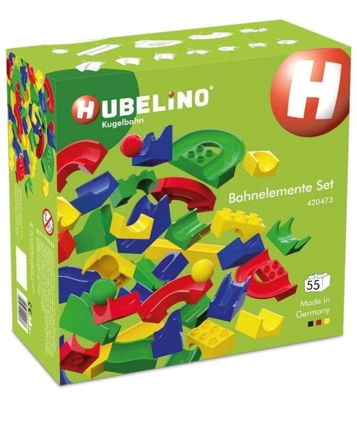 Hubelino Knikkerbaan 55 delig, Ophalen of Verzenden, Zo goed als nieuw