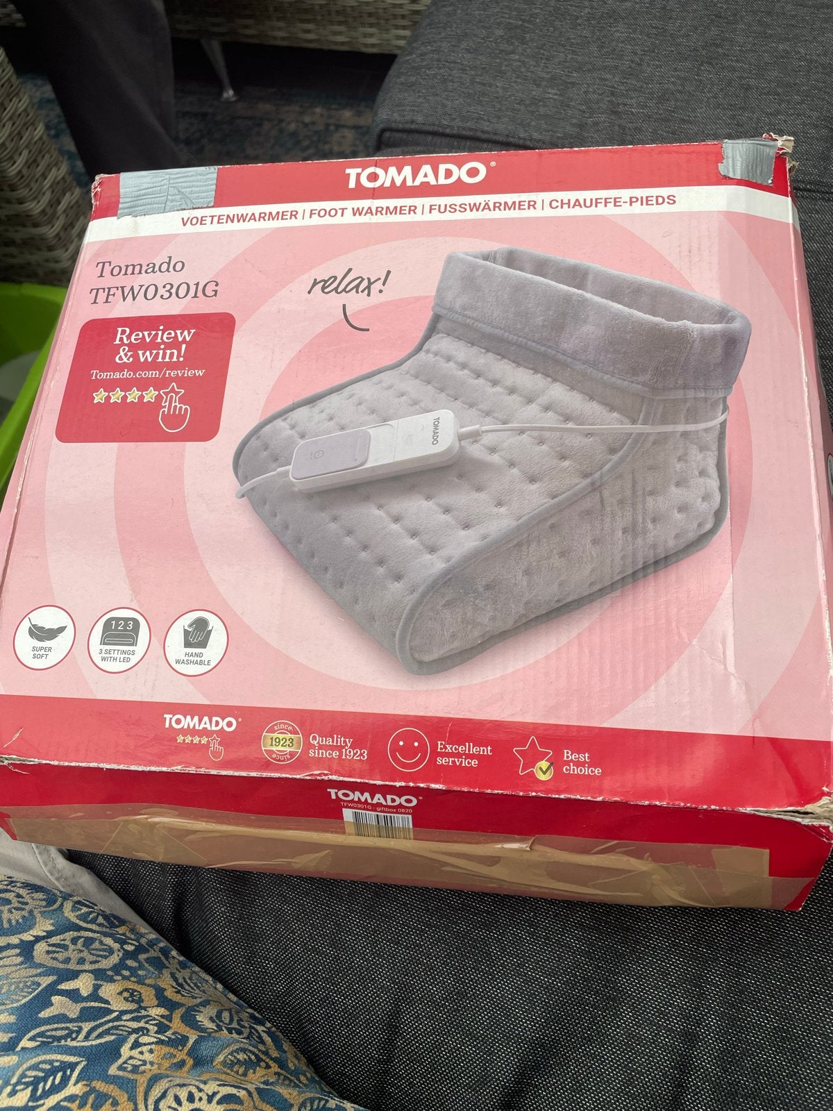 Tomado TFW0301G Voetenwarmer - Heerlijk warme voeten!, Ophalen of Verzenden, Nieuw