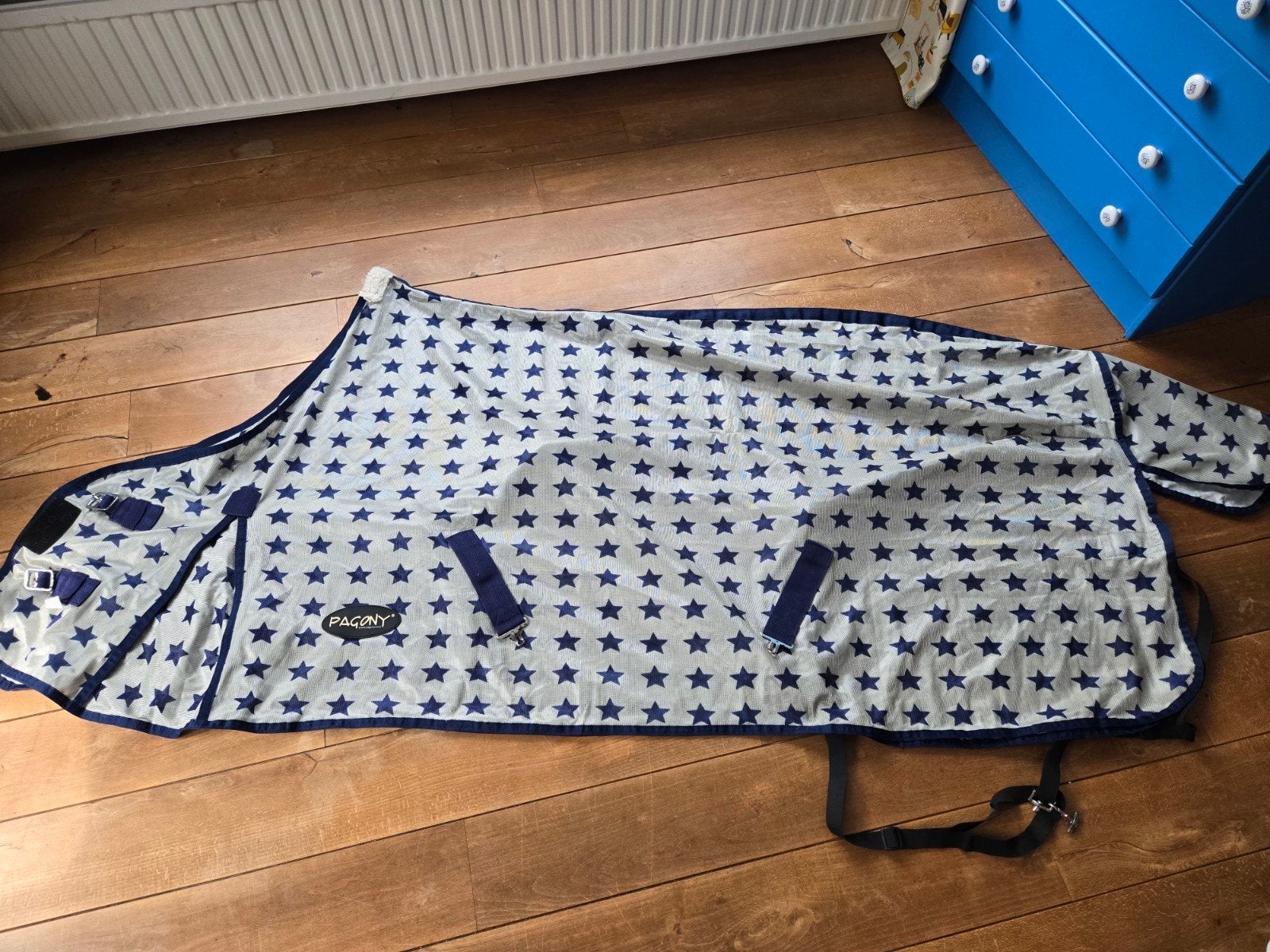 Pagony vliegendeken, Dieren en Toebehoren, Paarden en Pony's | Dekens en Dekjes, Full (L), Ophalen of Verzenden, Zo goed als nieuw