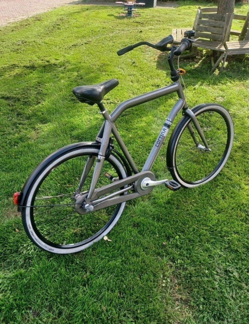 Mooie Cortina herenfiets te koop!, Terugtraprem, Heren, Overige typen, Aluminium