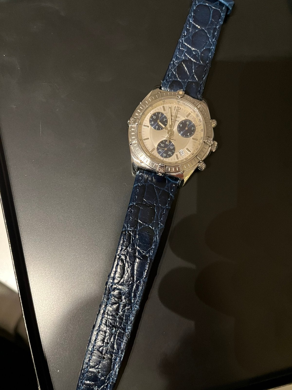 Breitling, Ophalen, Zo goed als nieuw, Blauw, Android