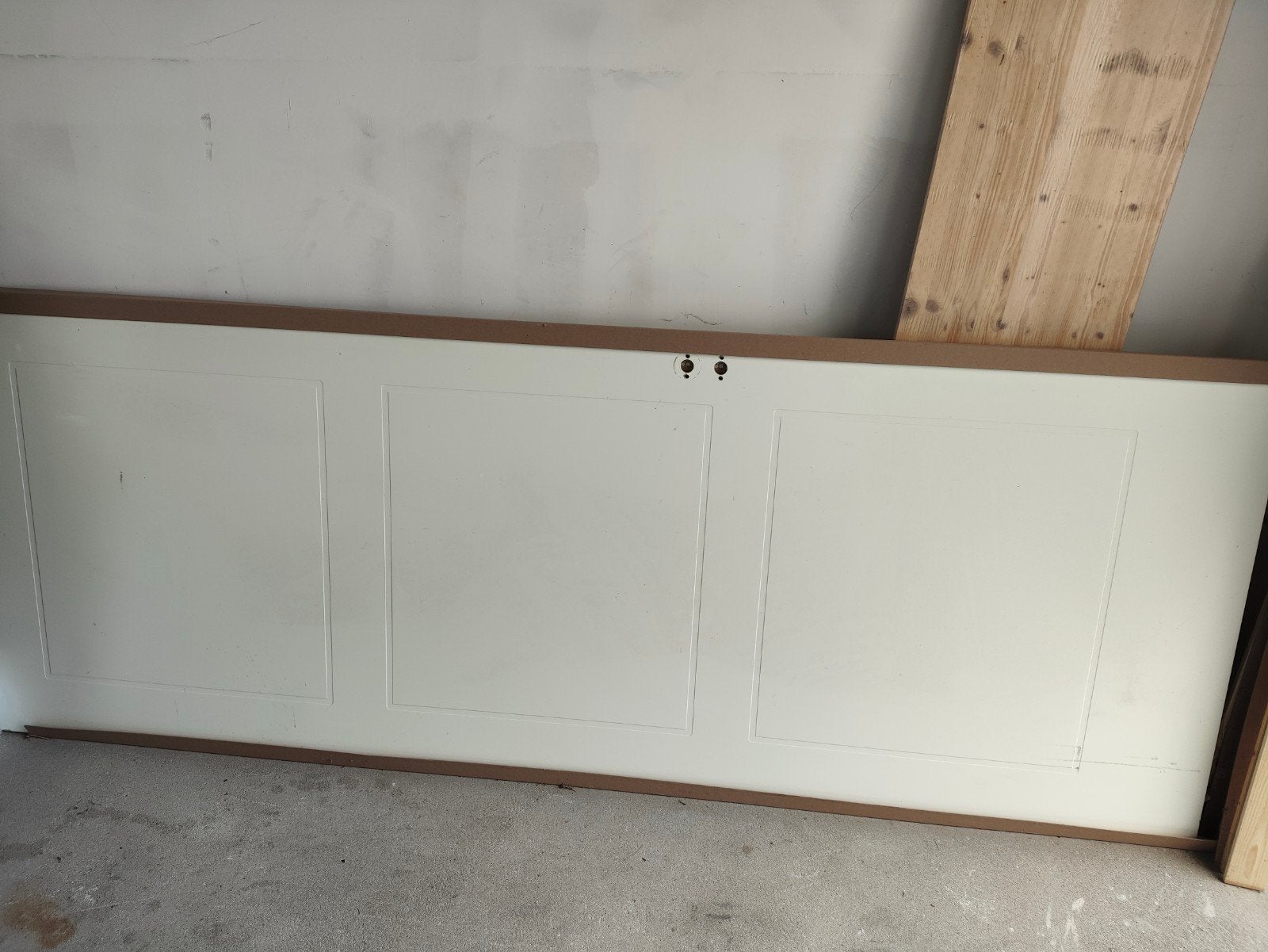 Berkvens opdekdeur 254,5 x 93 cm (zonder scharnieren/klink), Doe-het-zelf en Verbouw, Ophalen, 80 tot 100 cm, 215 cm of meer, Binnendeur