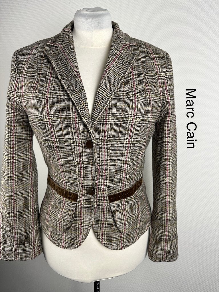 Marc Cain Blazer  (mt: 40/42) 21,4/9498, Kleding | Dames, Maat 38/40 (M), Bruin, Marc Cain, Marc Cain