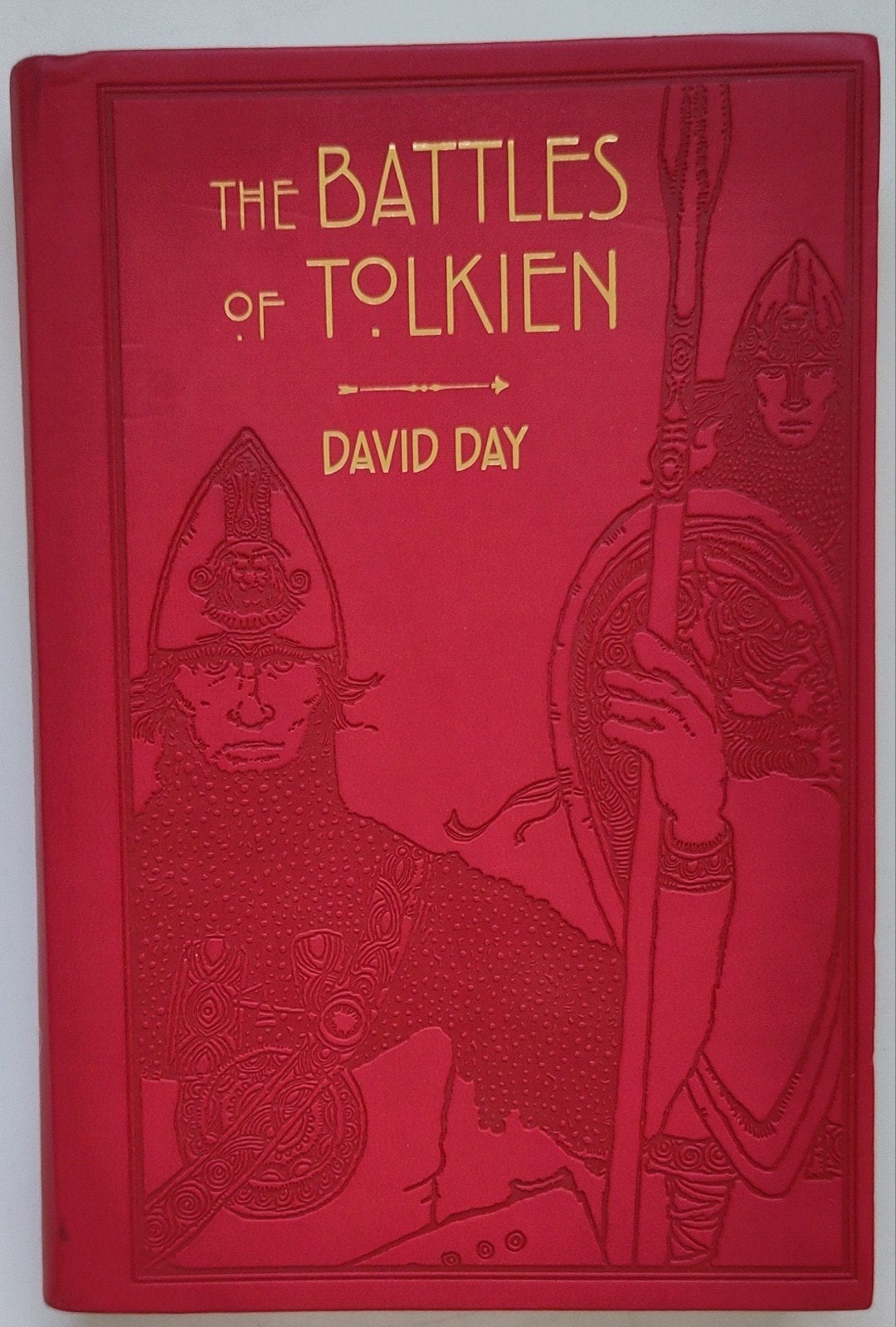 The Battles of Tolkien - David Day (Leren Cover), Ophalen of Verzenden
