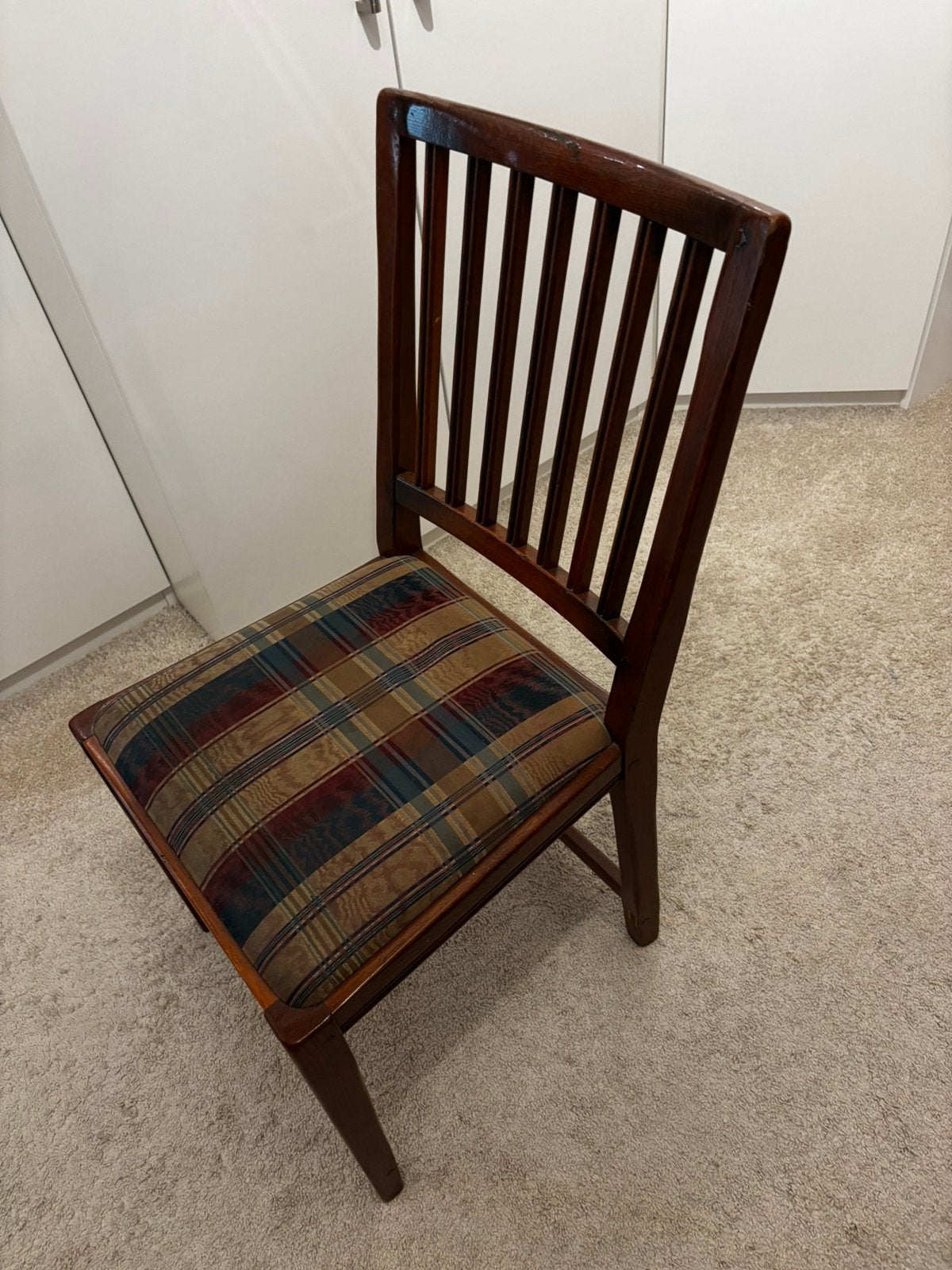 Stoelen kersenhout merk Schuitema, Ophalen
