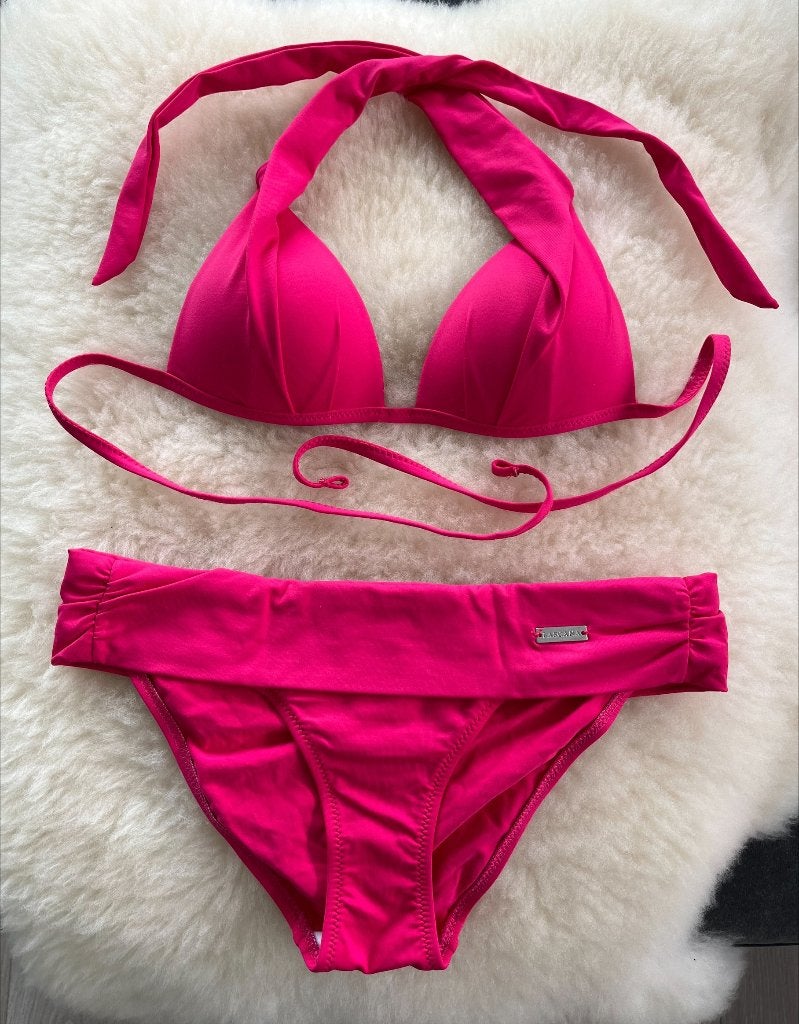 lascana bikini xs, halterbikini 32/34, push up bikini xs, Lascana, Nieuw, Ophalen of Verzenden, Roze