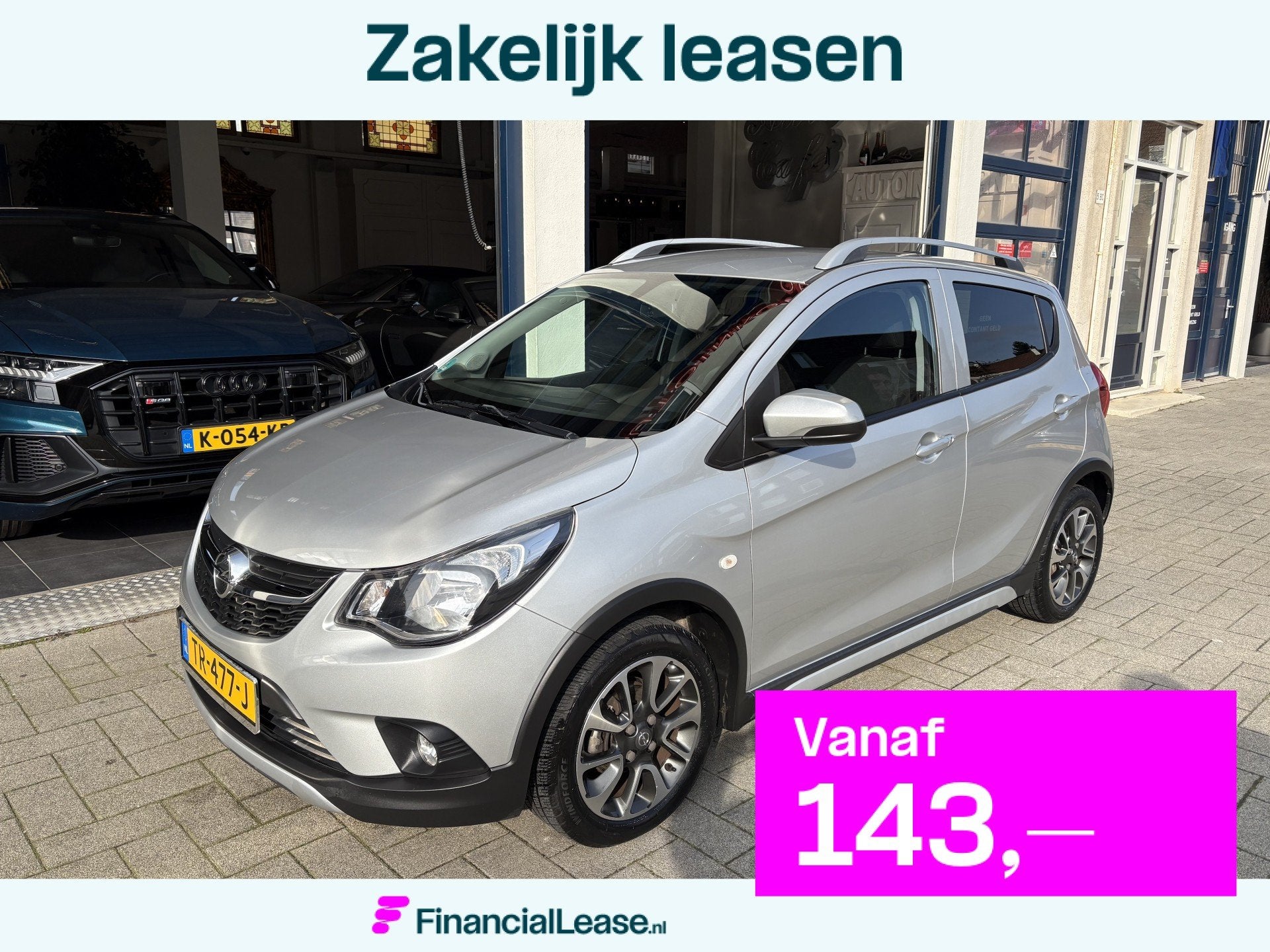 Opel KARL 1.0 Rocks Online Edition NL AUTO/CARPLAY/AIRCO/TOP, Voorwielaandrijving, 839 kg, Gebruikt, Euro 6