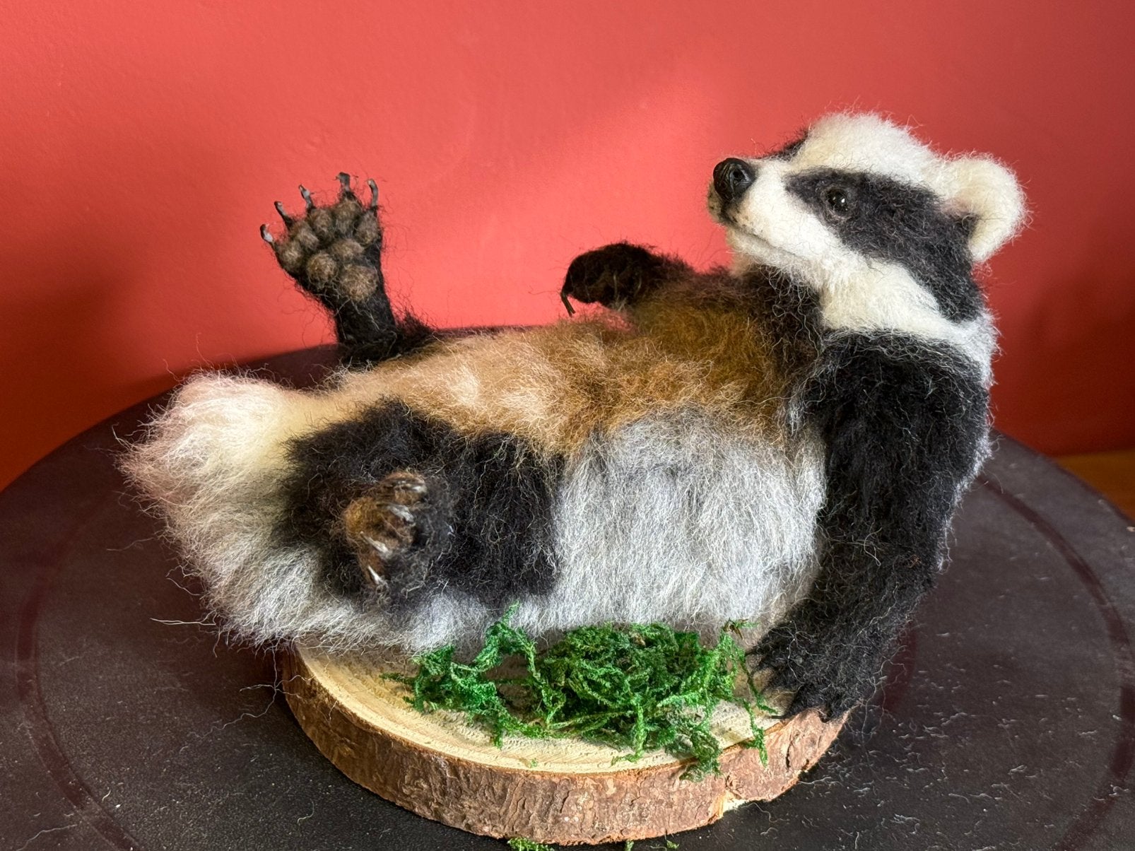 Te koop Das vilten handgemaakt, Verzamelen, Ophalen of Verzenden, Nieuw, Beeldje of Figuurtje