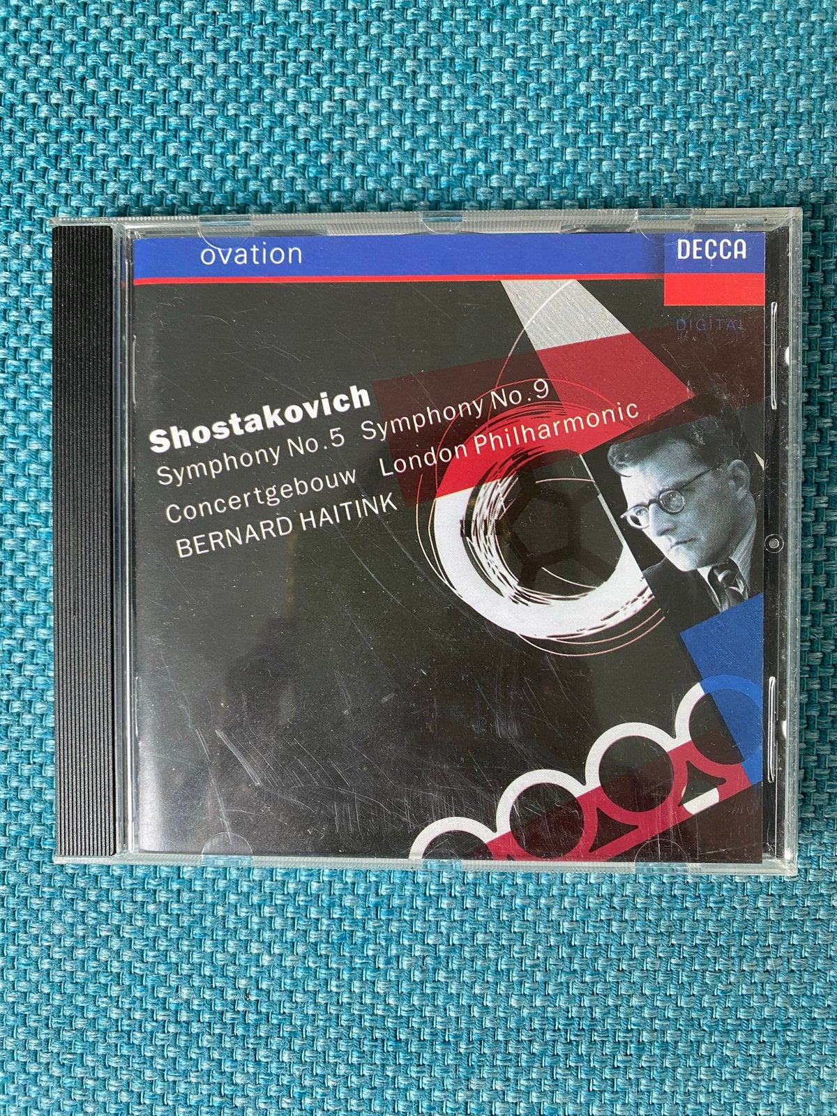 Shostakovich Symfonieën 5 & 9 - Haitink, Concertgebouw, Ophalen of Verzenden, Modernisme tot heden, Gebruikt, Orkest of Ballet