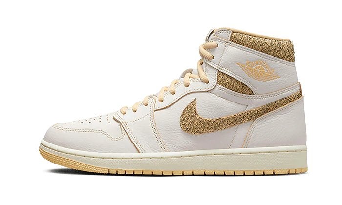 Nike Air Jordan 1 Retro High OG Craft - Maat 38.5, Ophalen of Verzenden, Zo goed als nieuw, Beige, Sneakers of Gympen