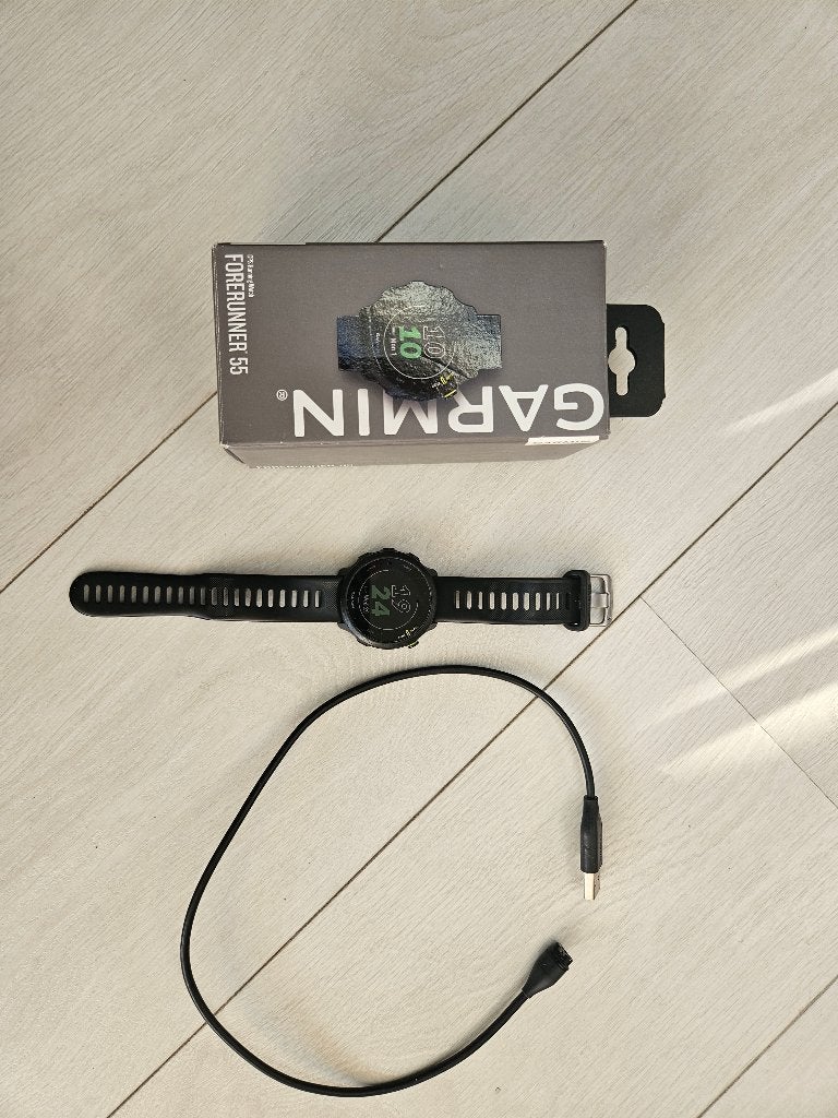 Garmin Forerunner 55, Conditie, Gebruikt, Zwart, Garmin forerunner