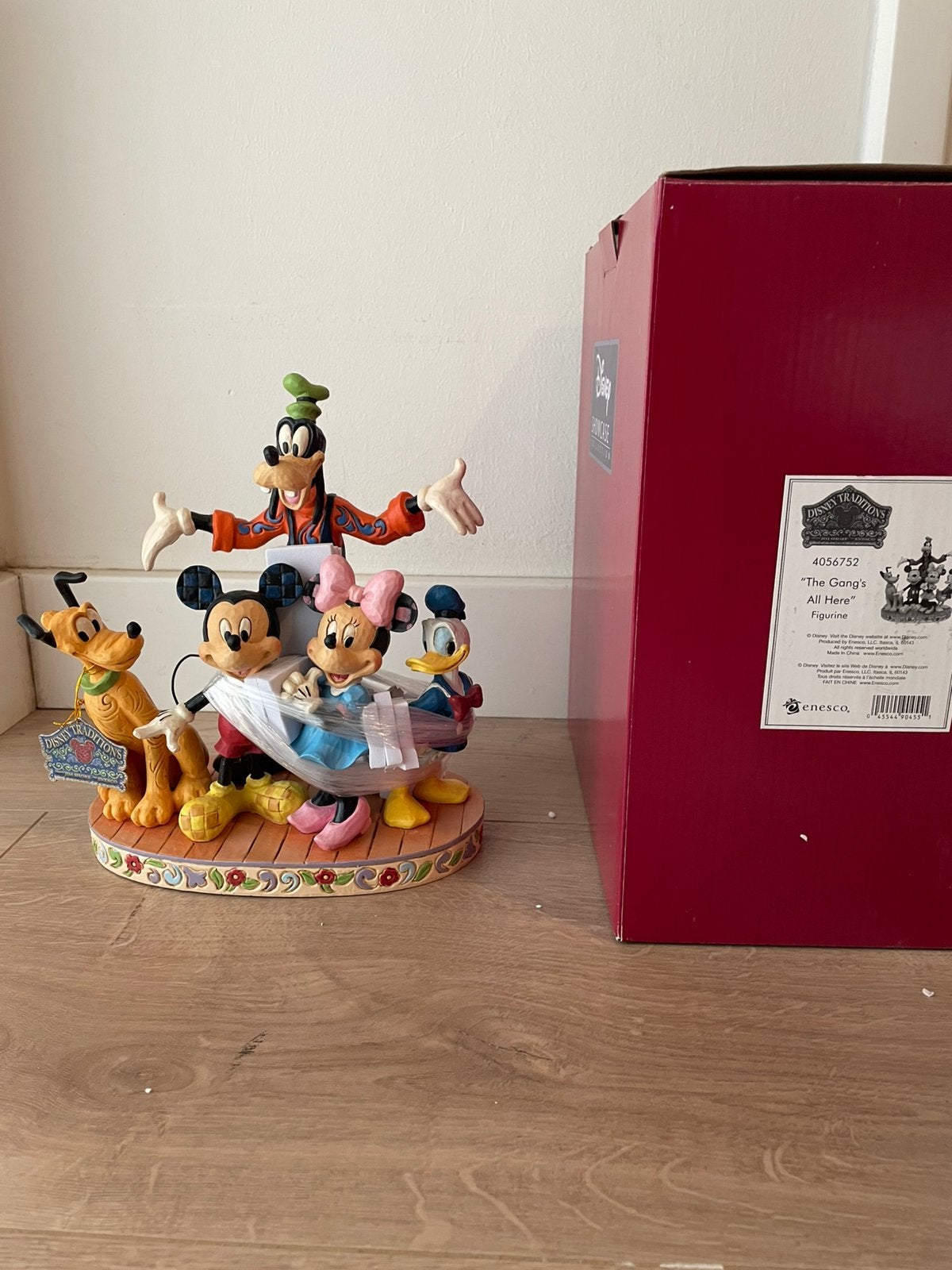 Disney Traditions Jim Shore -pluto Goofy mickey donald, Ophalen of Verzenden, Mickey Mouse, Nieuw, Beeldje of Figuurtje