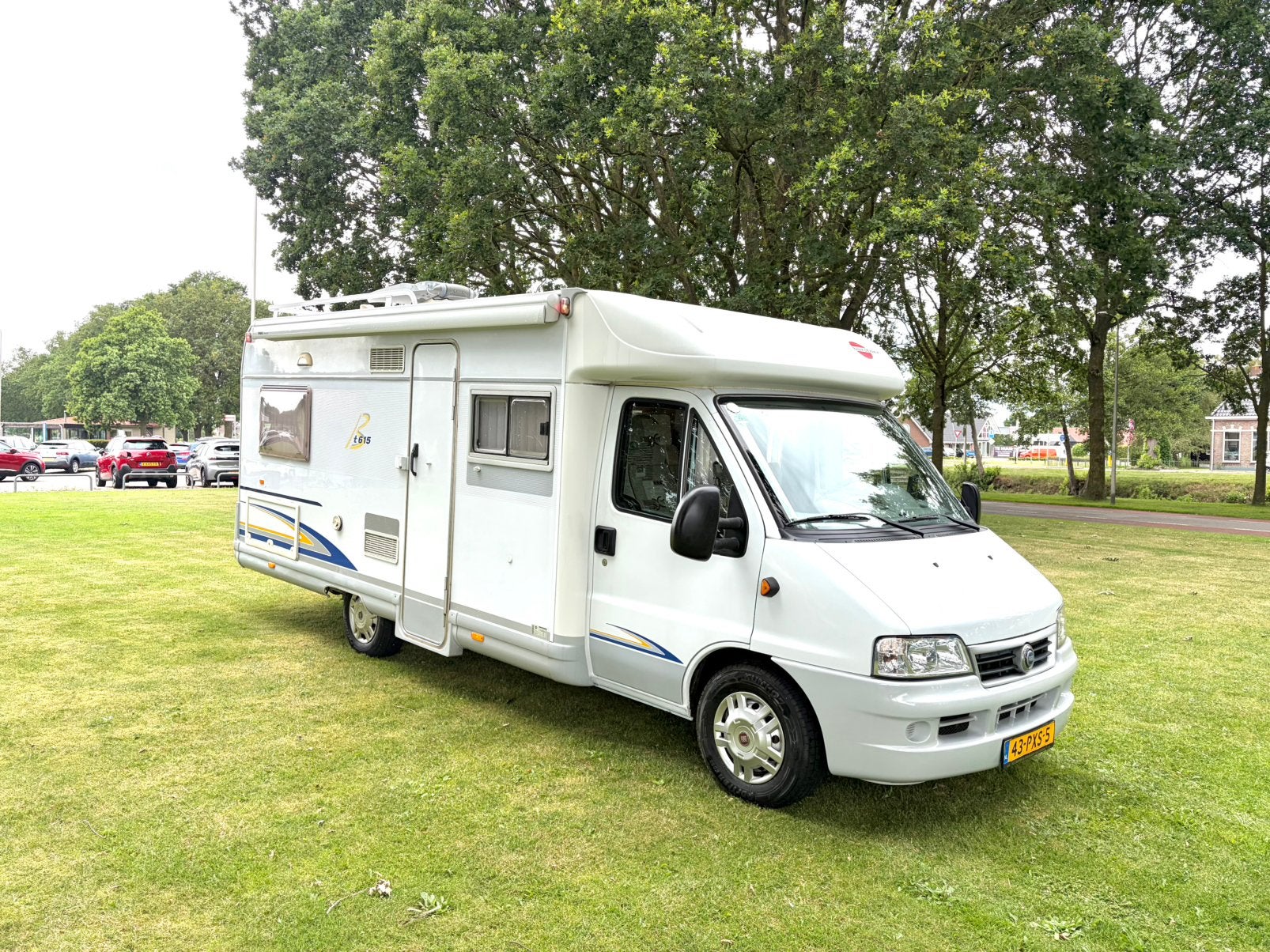 Fiat Burstner T615#128pk#04#Airco#Solar#Schotel#Top indeling, Achteruitrijcamera, Luifel, Fiat, 6 tot 7 meter