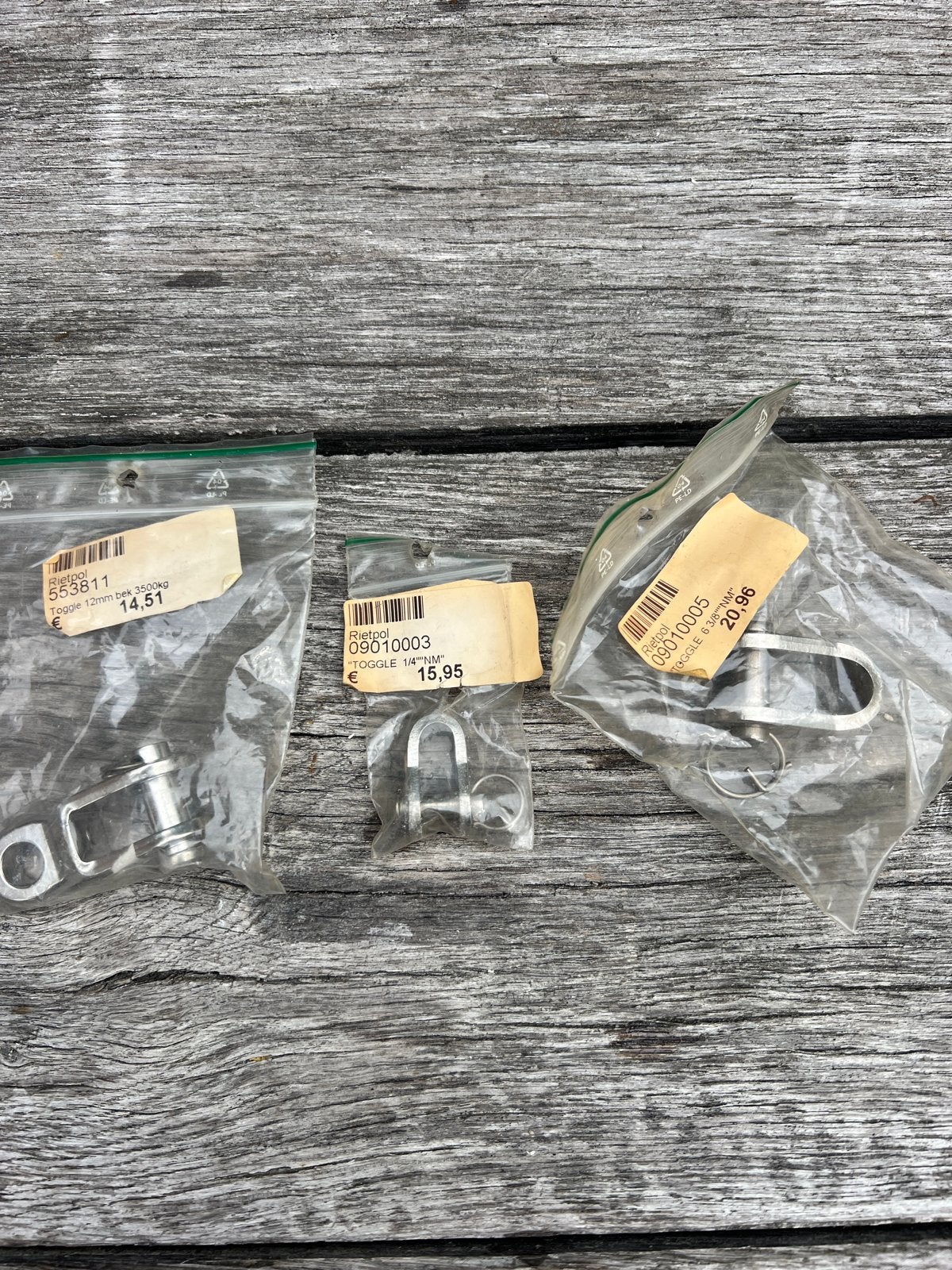 Diverse toggles voor boot of jacht, Ophalen of Verzenden, Nieuw, Overige typen