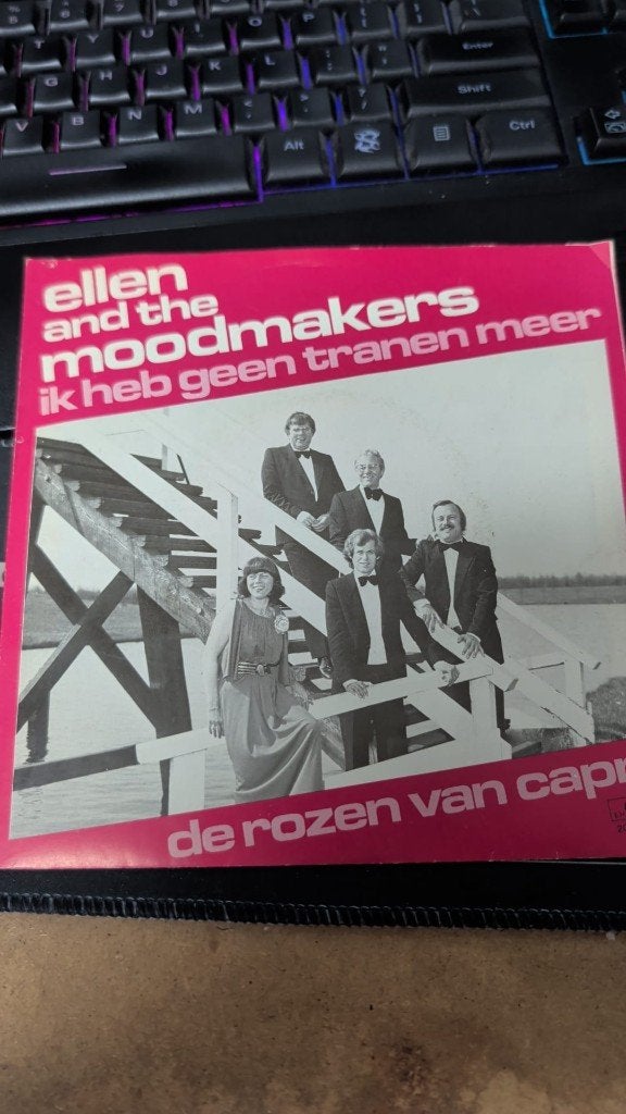 Ellen and the Moodmakers – Ik heb geen tranen meer – mint, Cd's en Dvd's, 7 inch, Ophalen of Verzenden, Zo goed als nieuw, Fotohoes