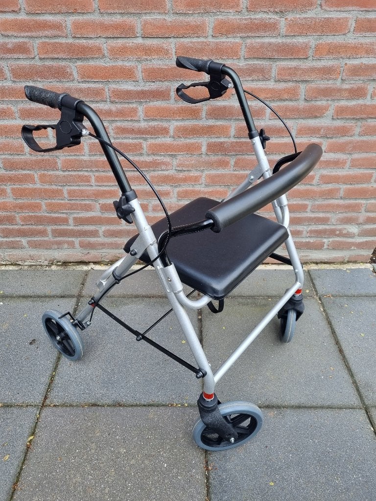 Rollator van Ridder Eco Premium rollator + Mandje, Ophalen, Lichtgewicht, Gebruikt