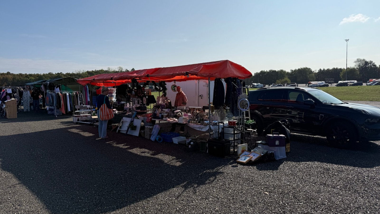 Rommelmarktspullen voor maar liefst 2 kramen!, Ophalen, Gebruikt