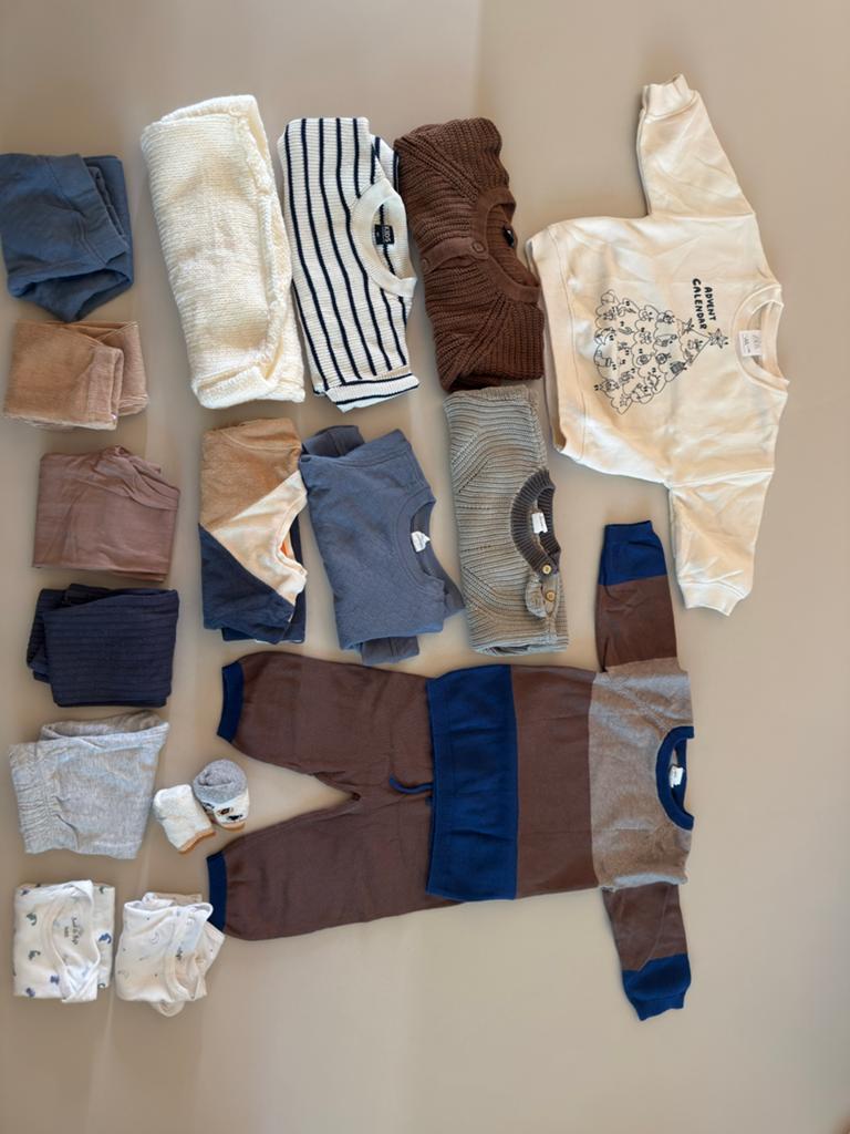 Jongenskleding pakket maat 74-80 (Zara, H&M, Zeeman, Wibra), Kinderen en Baby's, Babykleding | Maat 86, Ophalen of Verzenden, Gebruikt