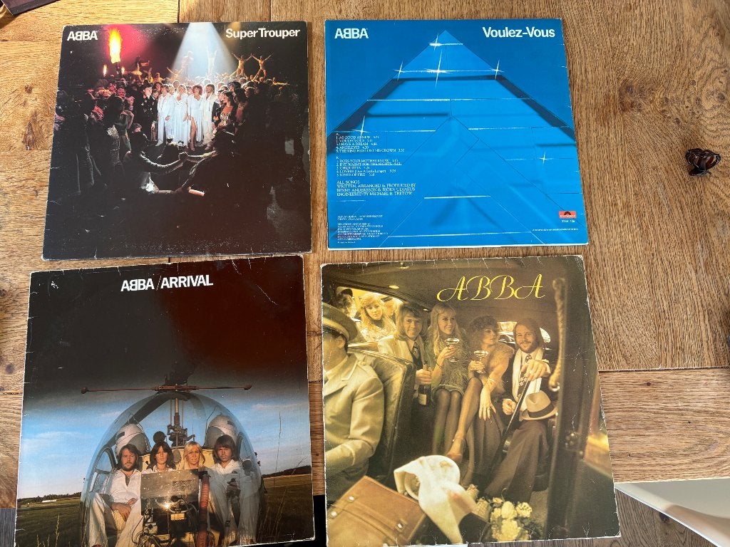 4x Abba. De bekendste LPs uit de jaren 70., Ophalen of Verzenden, Gebruikt