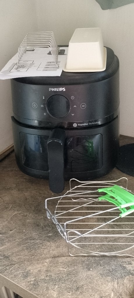 philips airfryer xxl rapid air technology, Ophalen, Zo goed als nieuw, Airfryer XXL, 1500 gram of meer