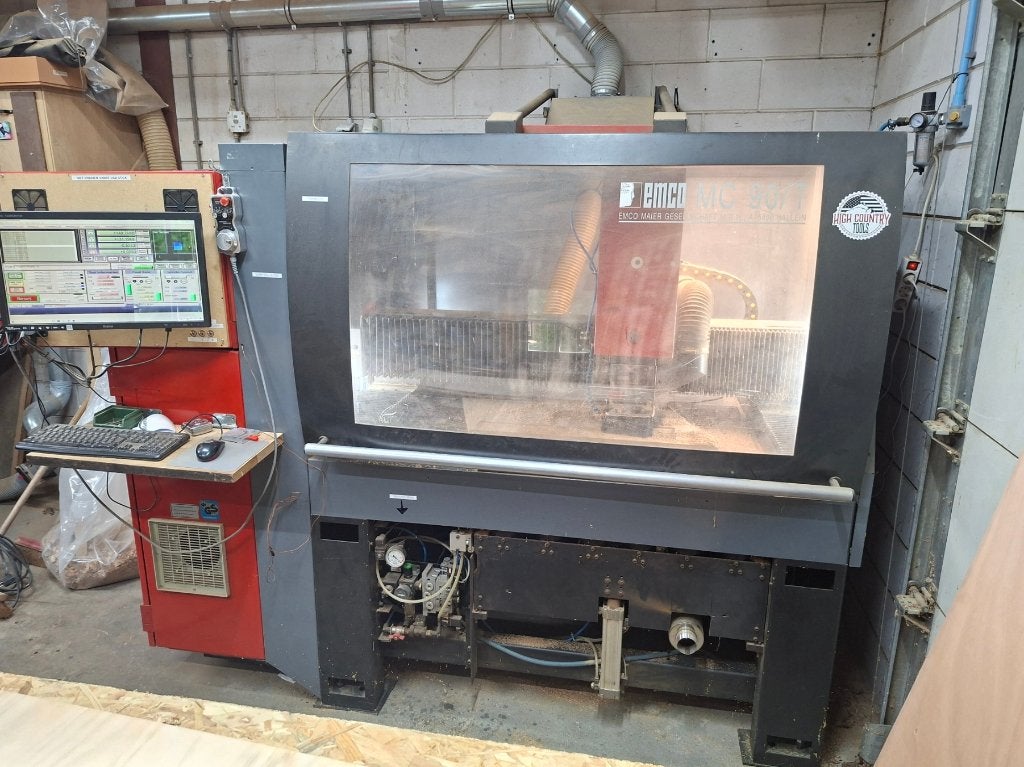 cnc freesmachine Emco, Ophalen, Gebruikt, Elektrisch, Overige soorten